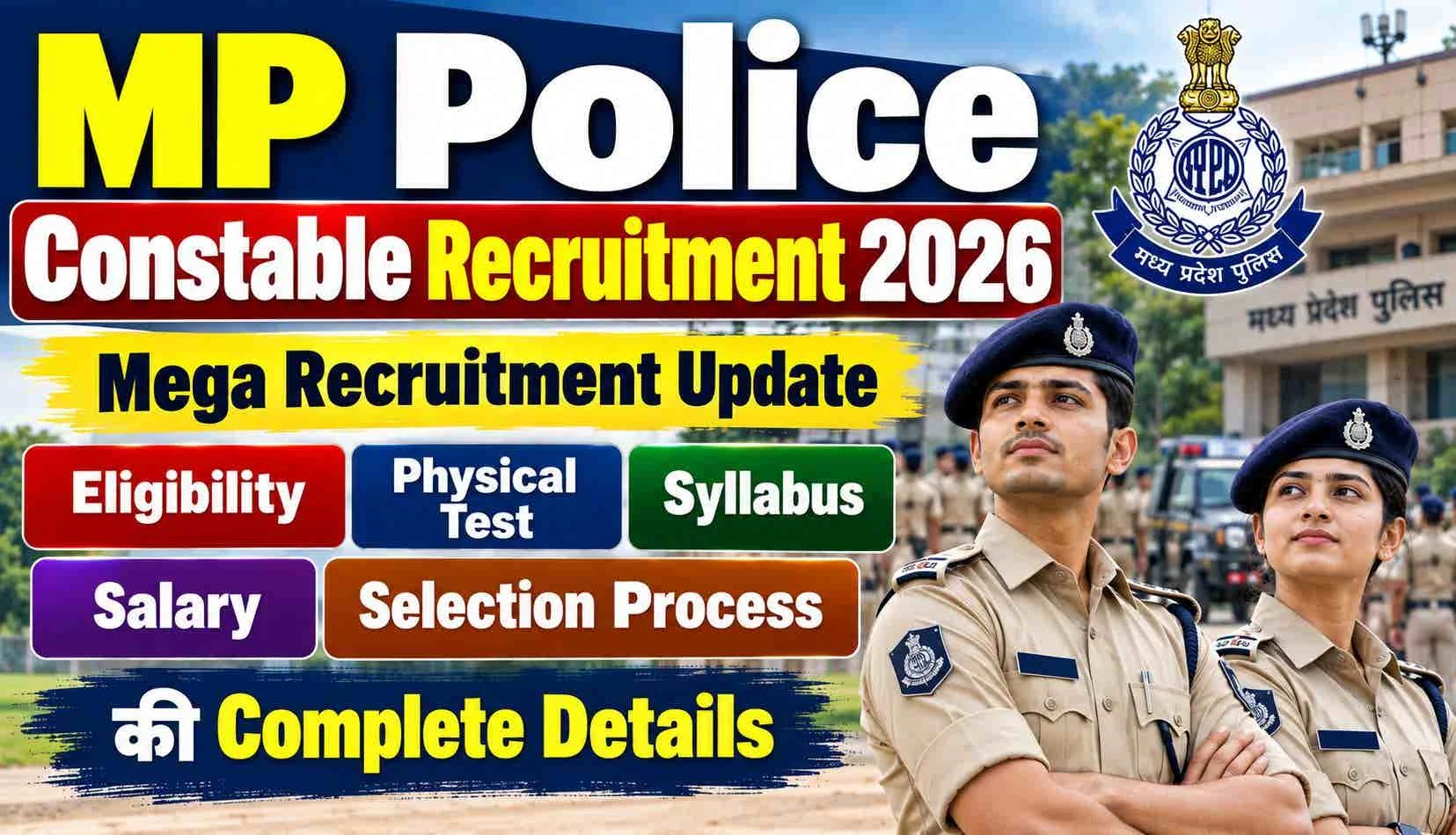 MP Police Constable Recruitment 2026