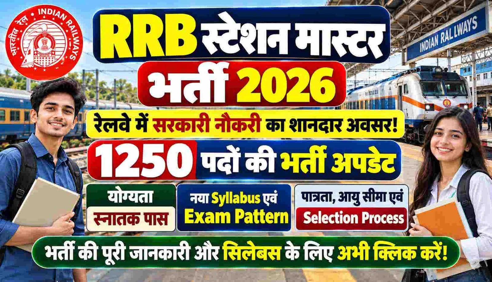 RRB Station Master Recruitment 2026